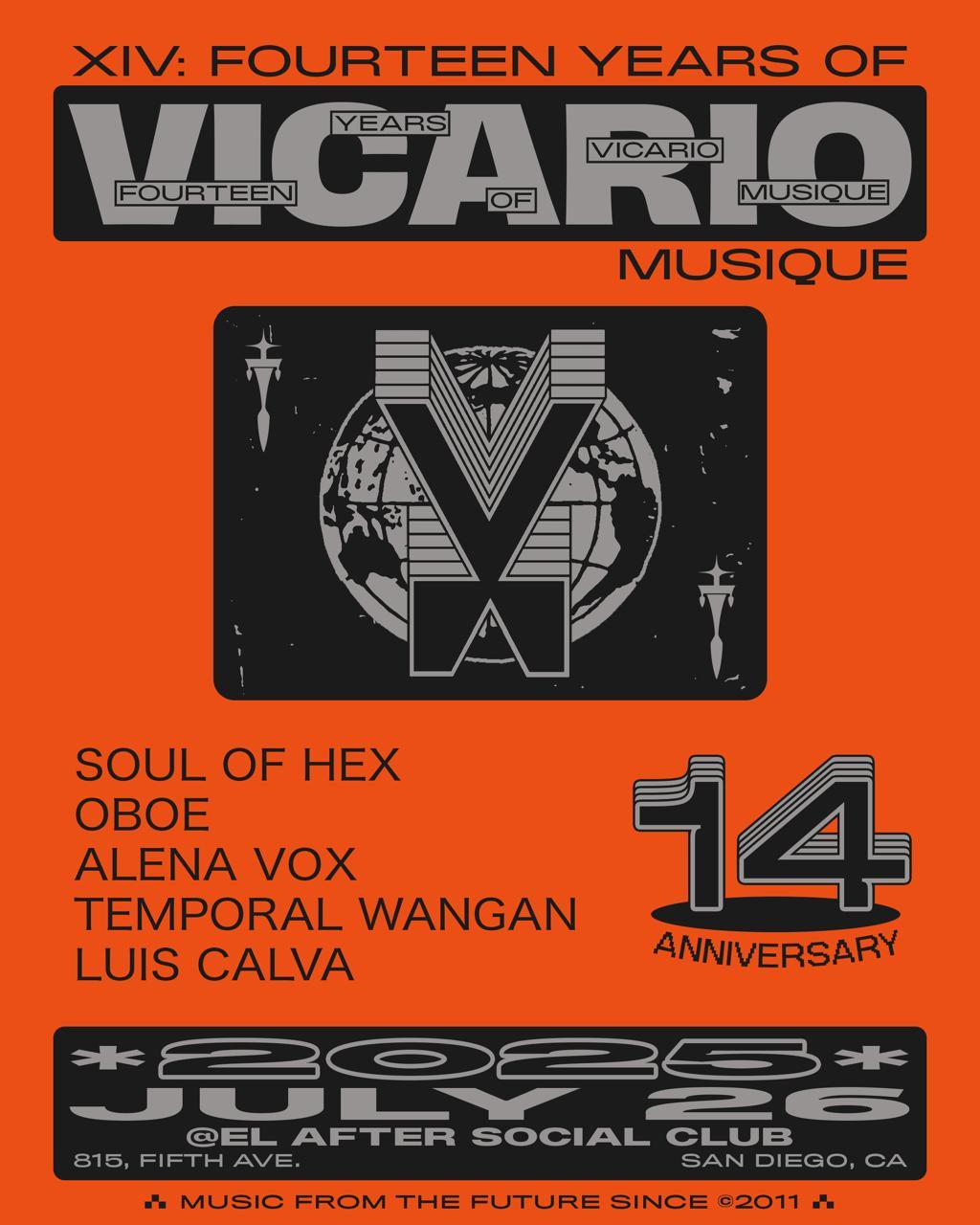 Xiv: Fourteen Years Of Vicario Musique #Sd