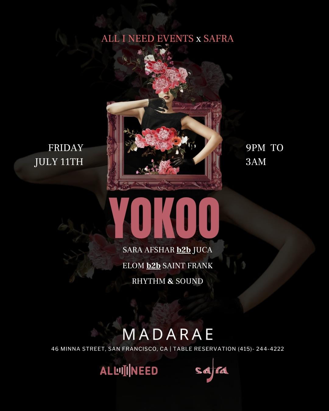 Yokoo At Madarae San Francisco