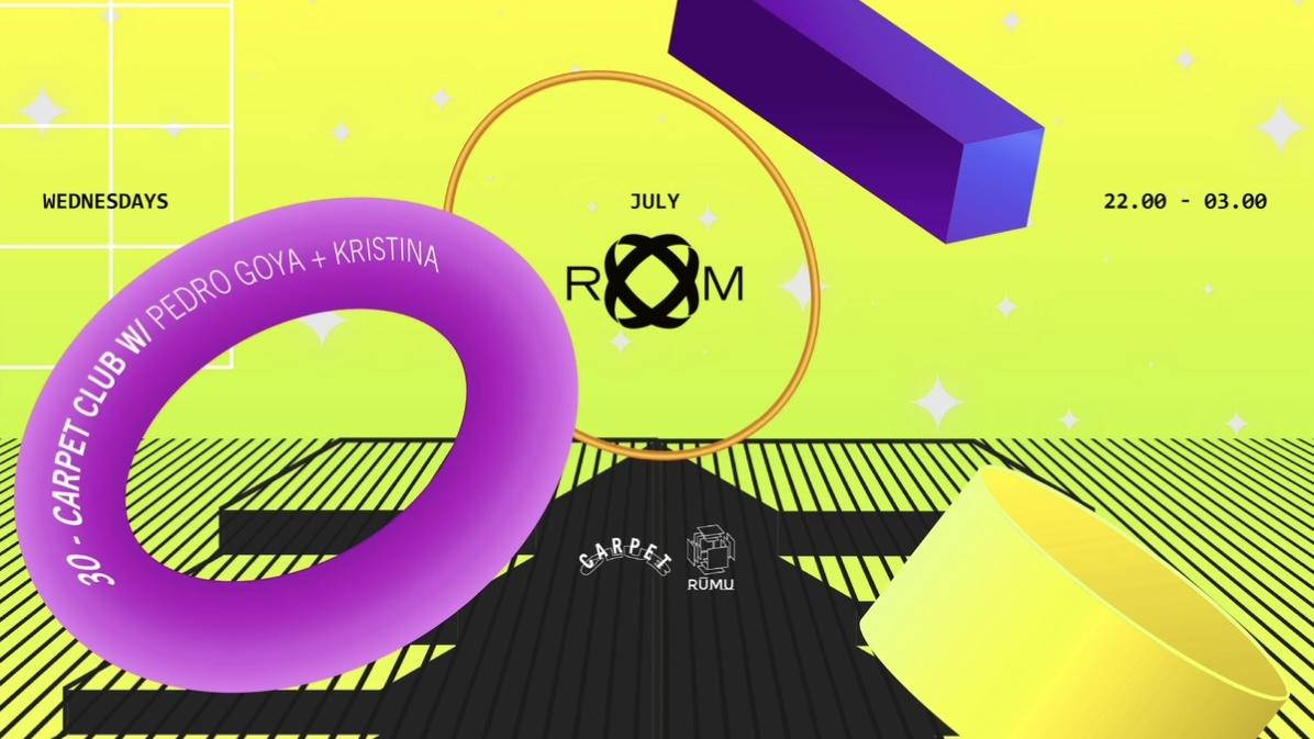Room: Carpet Club With Pedro Goya + Kristina