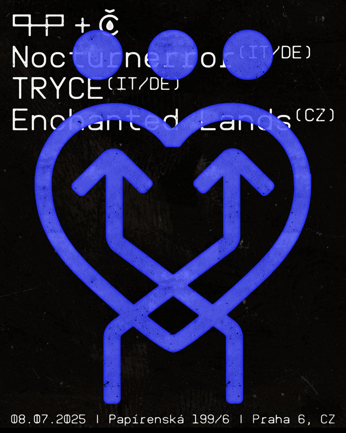 Gin&Platonic X Čistírna1906: ● Nocturnerror ● Tryce ● Enchanted Lands