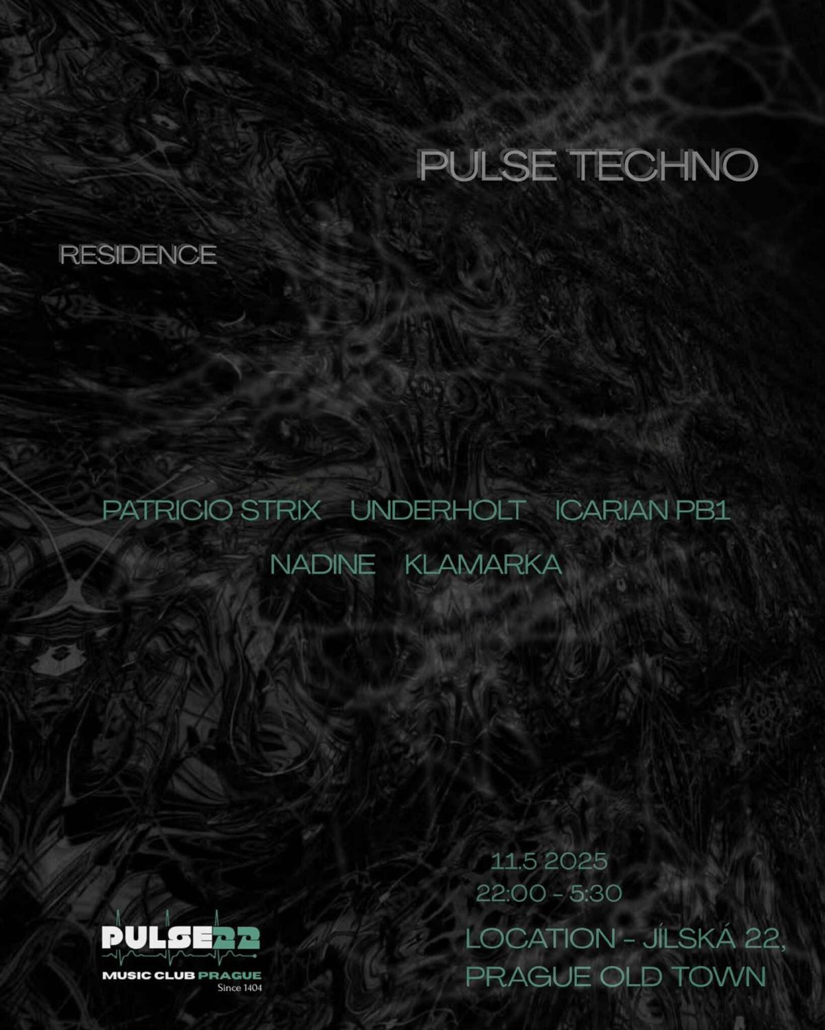 Pulse Techno With Nadine, Underholt, Patricio Strix, Icarian Pb1, Klamarka