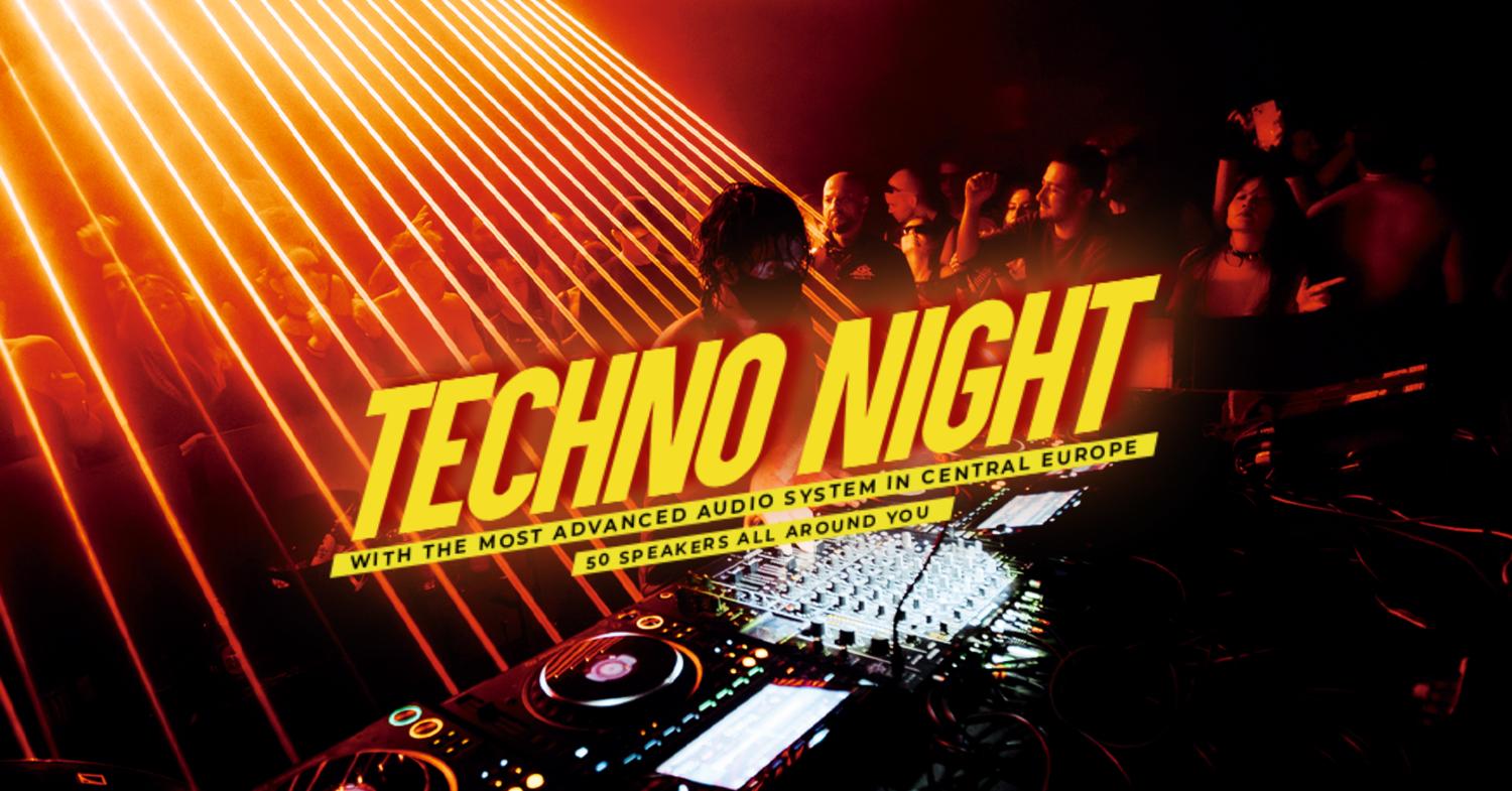Techno Night ∞ Roxy Prague ∞ Experience Our Brand New Soundsystem