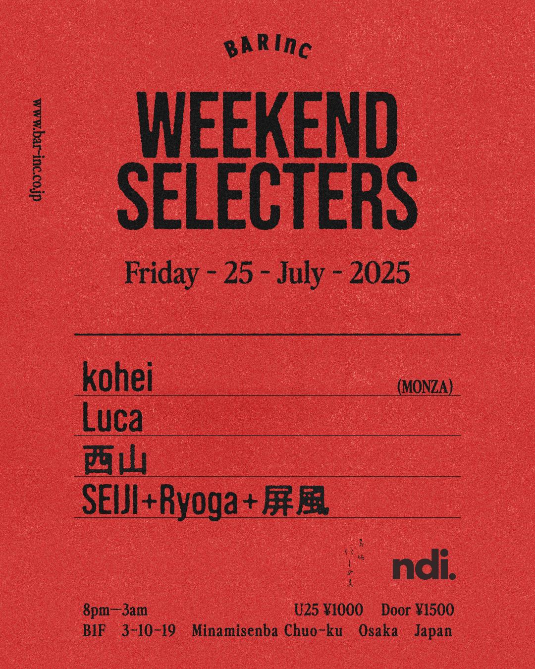 Weekend Selecters