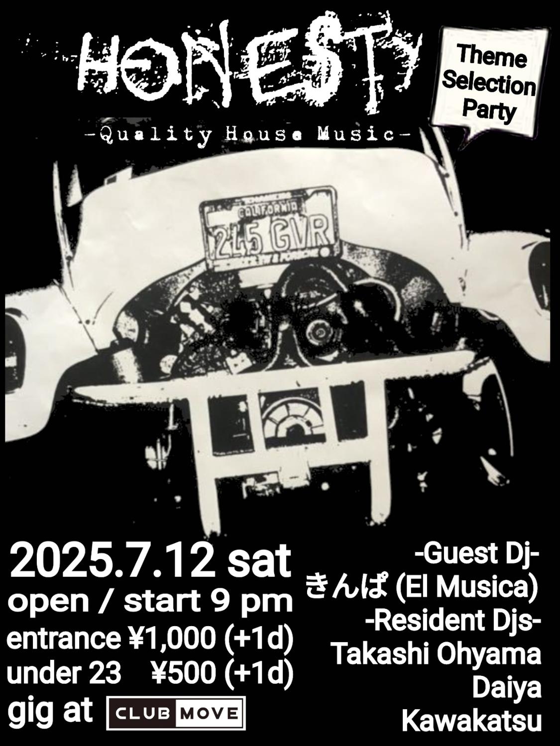 Honesty〜Theme Selection Party〜