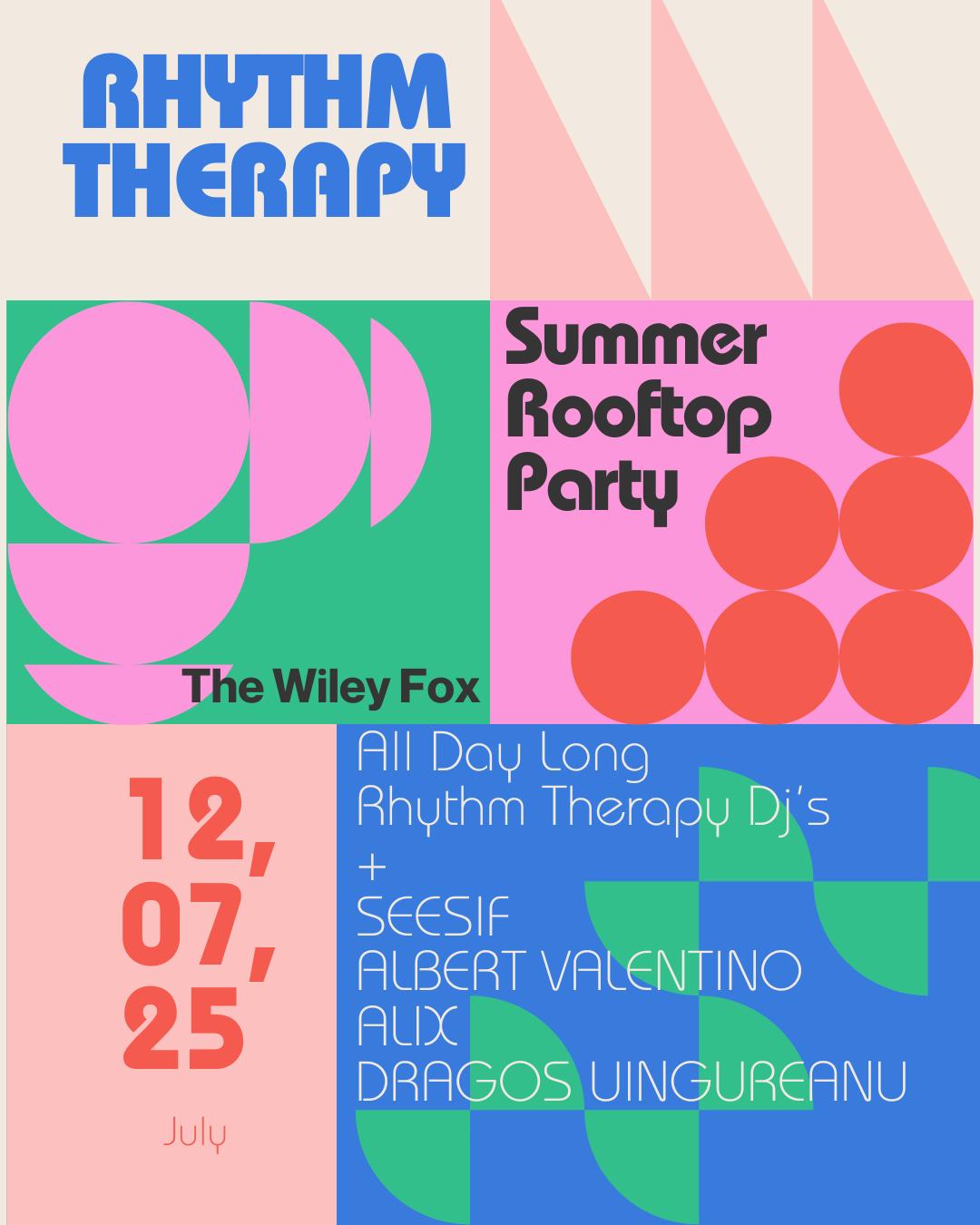 Rhythm Therapy Terrace Party