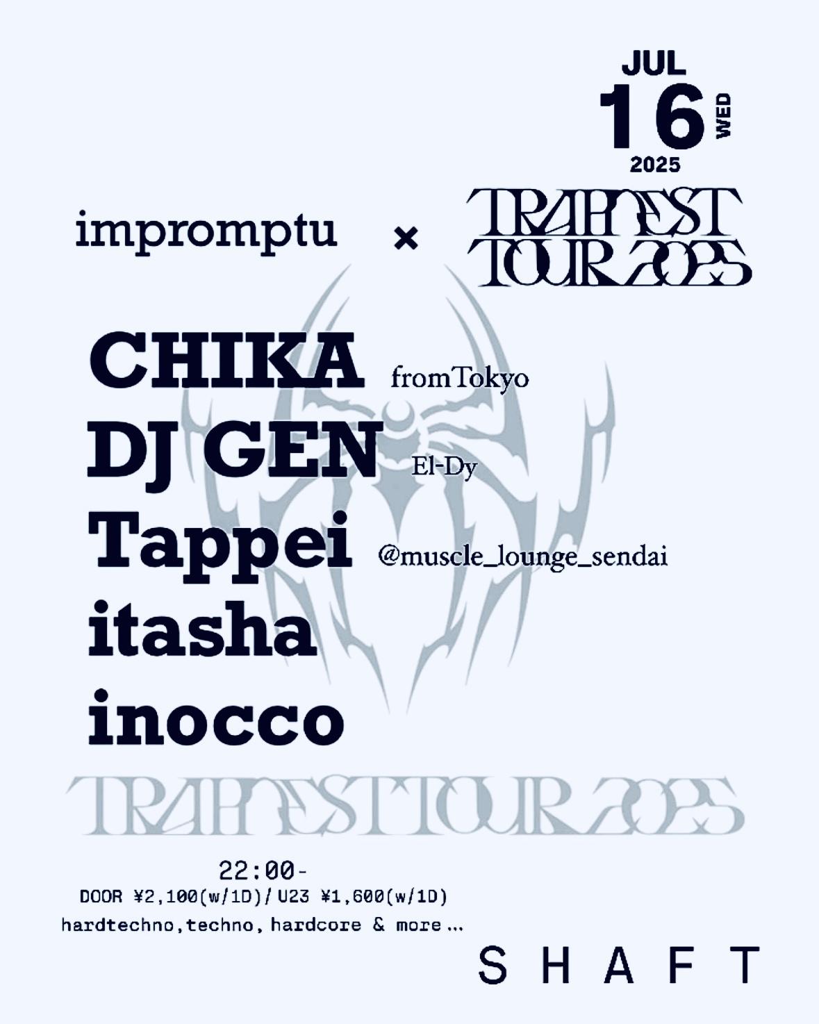 Impromptu × Trapnest Tour 2025