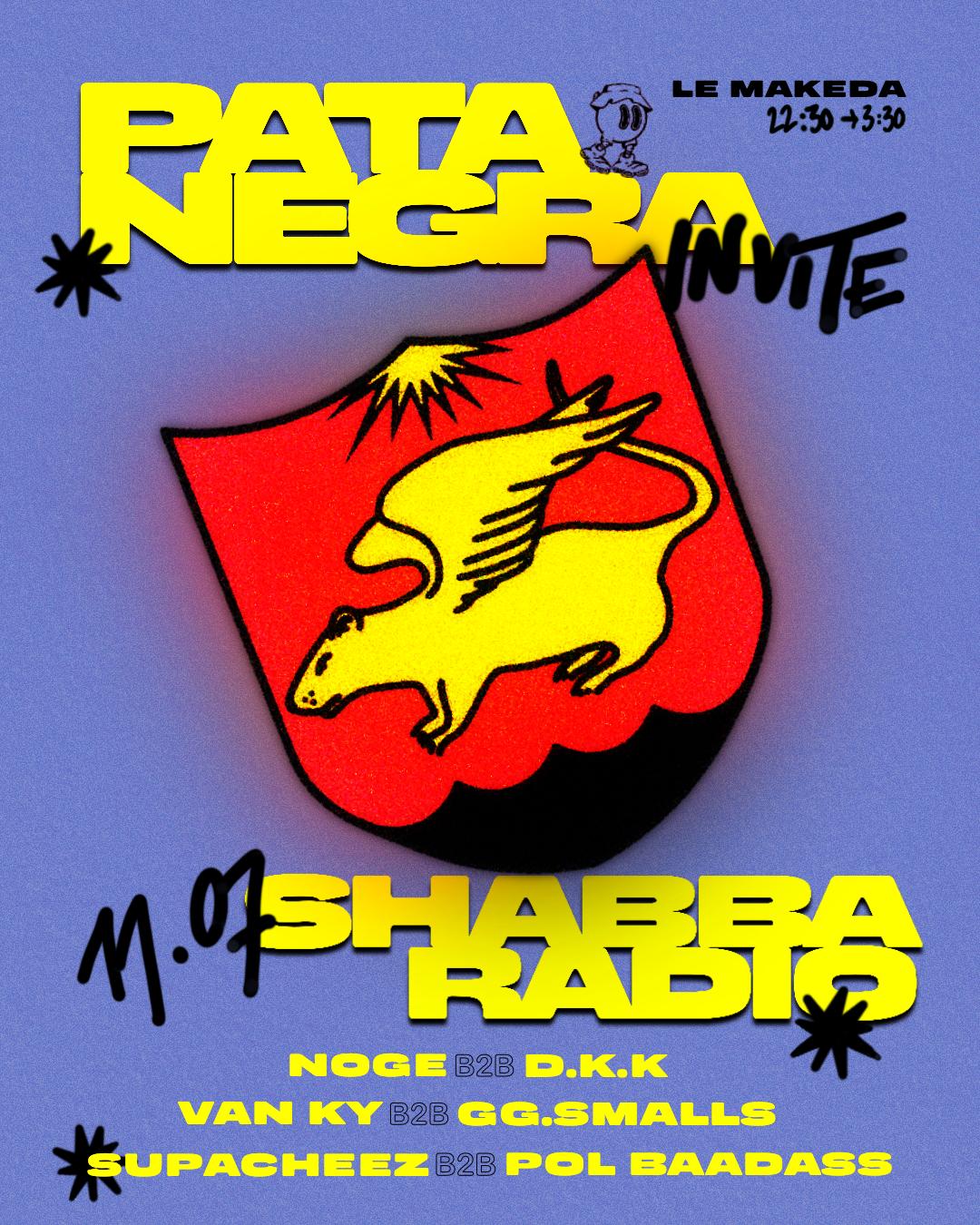 Pata Negra Invite Shabba Radio