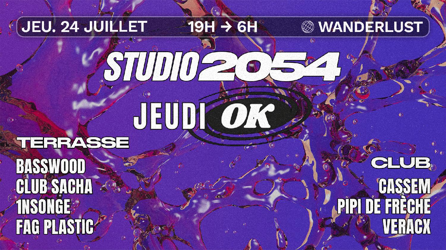 Jeudi Ok: Studio 2054