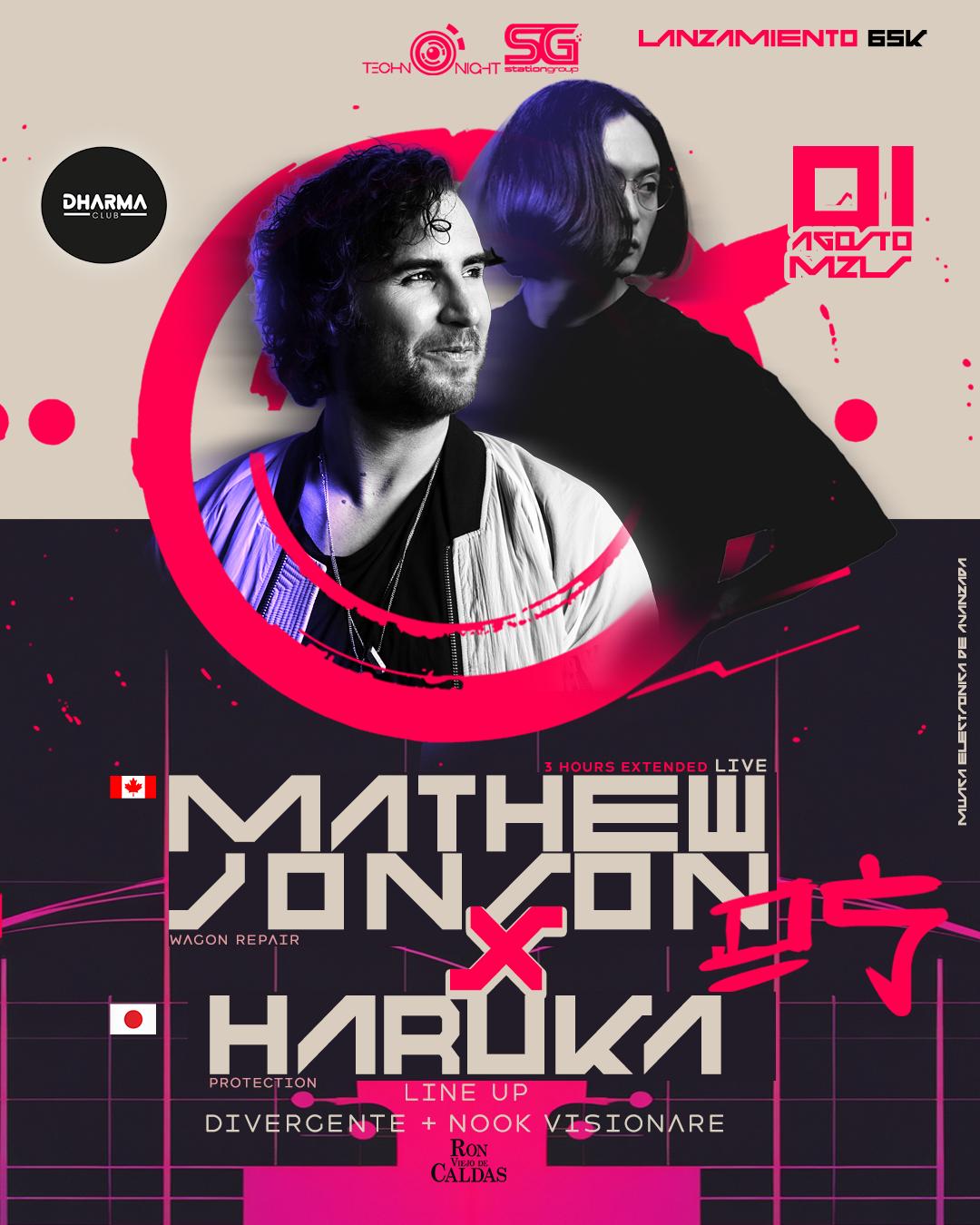 Mathew Jonson + Haruka
