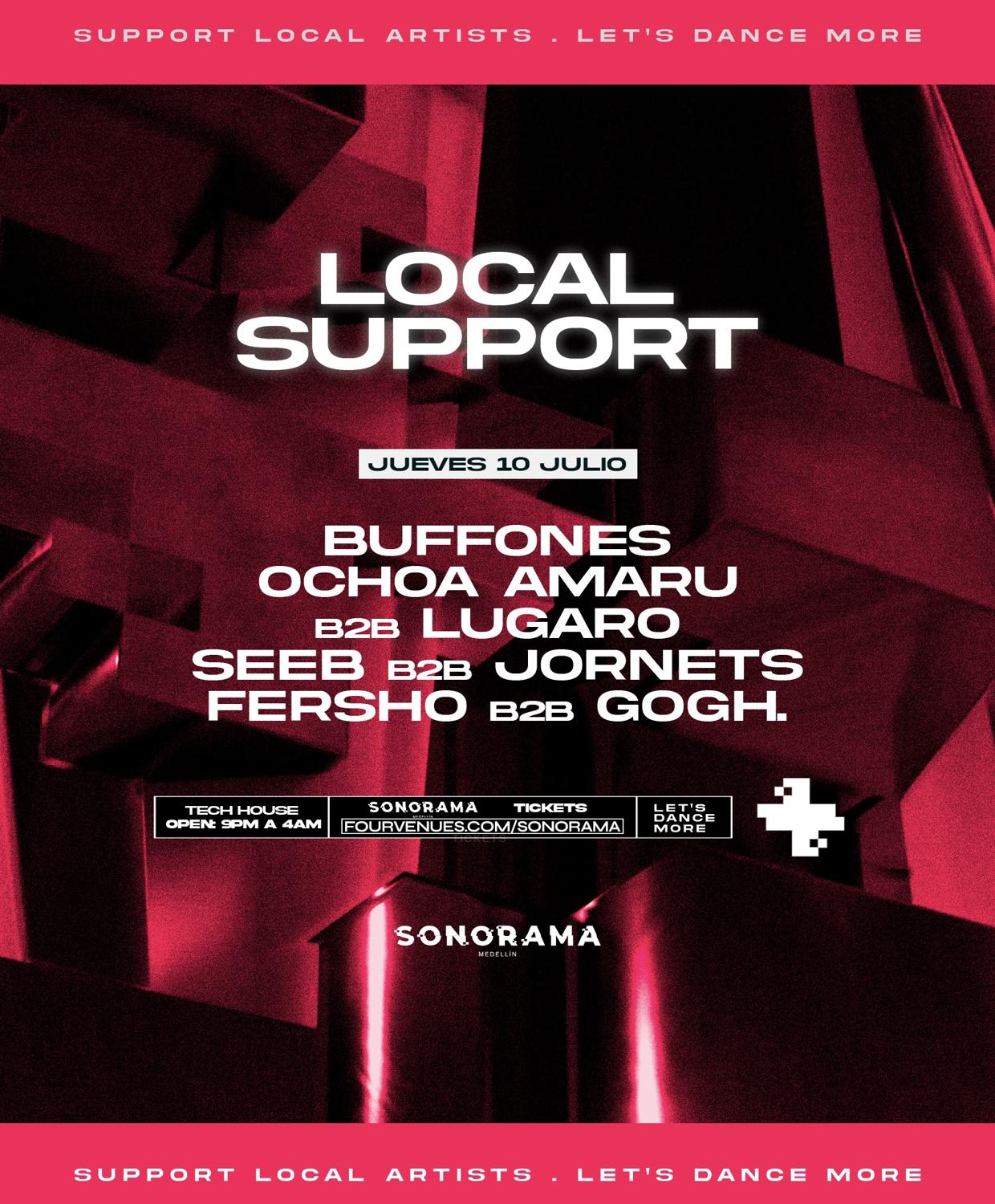 Sonorama Pres / Local Support
