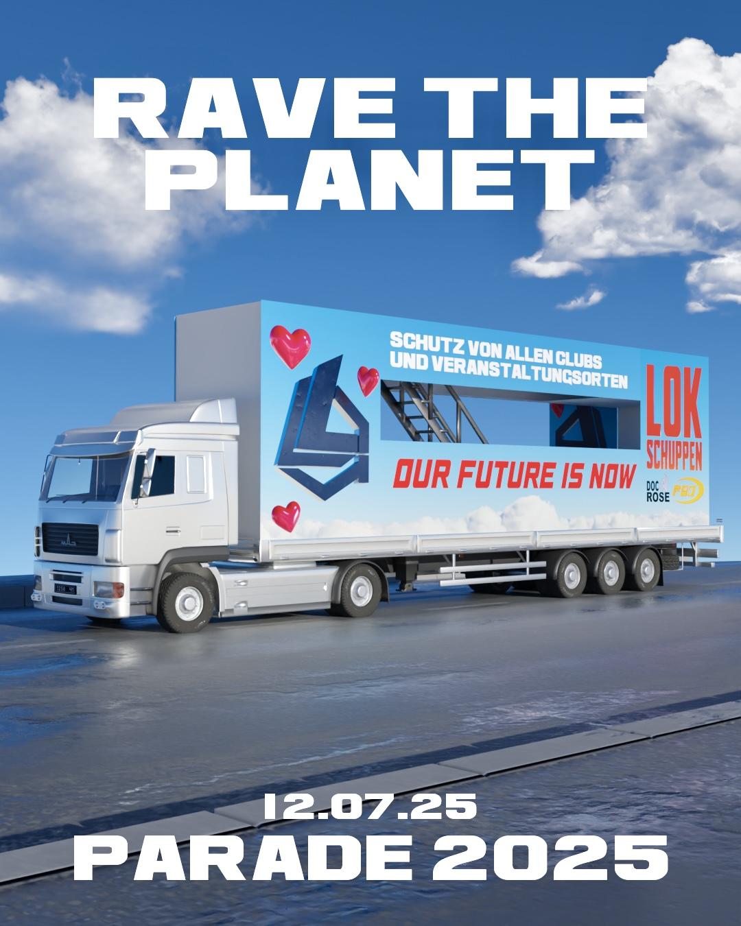Lokschuppen Rave The Planet Truck X F90 W./ Ikkimel, Part Time Killer, Serafina, Davyboi