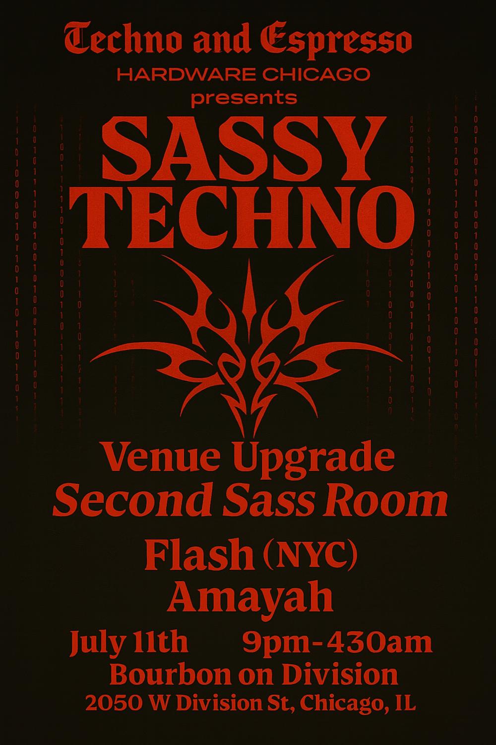 Sassy Techno: Flash (Nyc) , Amayah