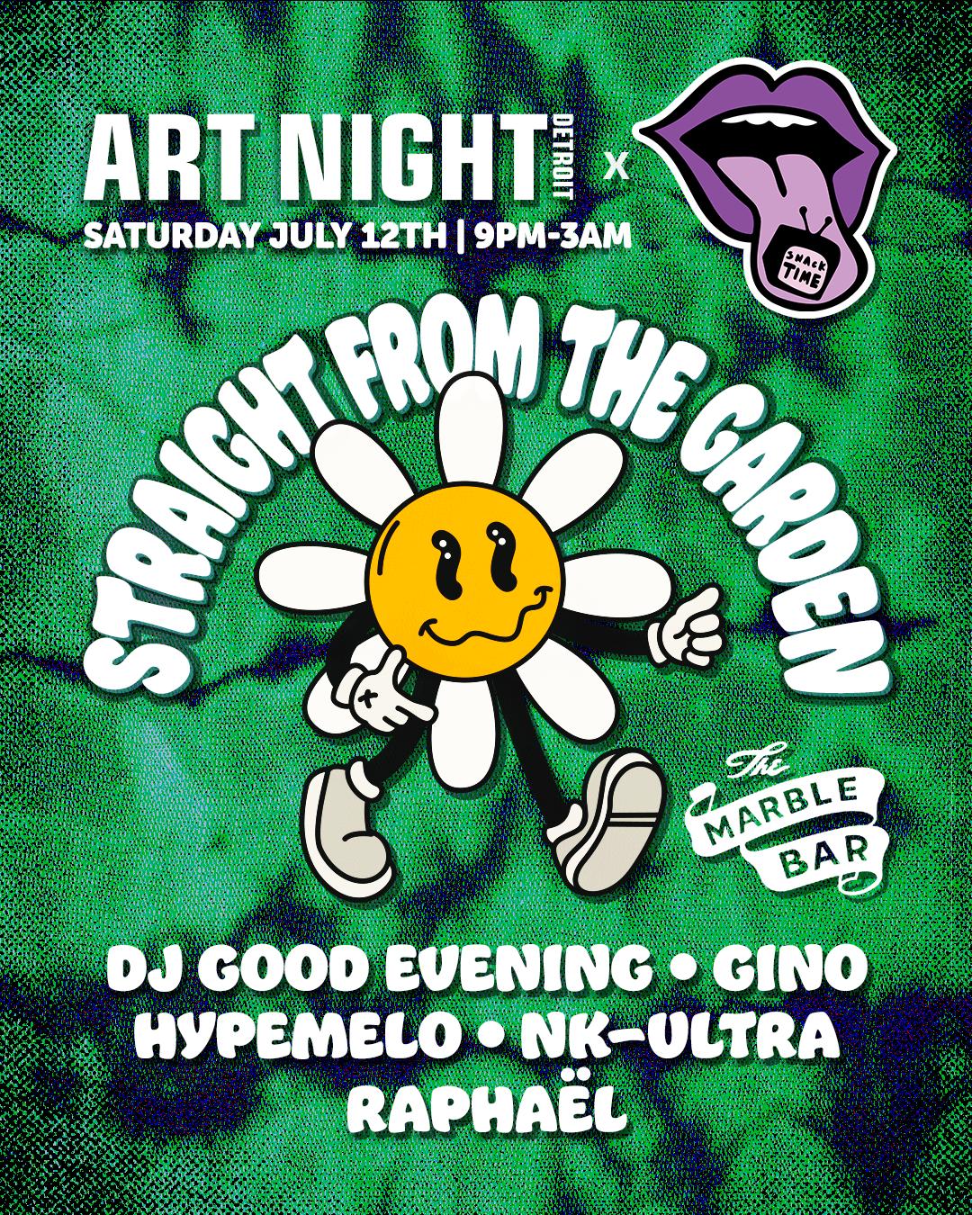 Art Night X Snack Time: Straight From The Garden