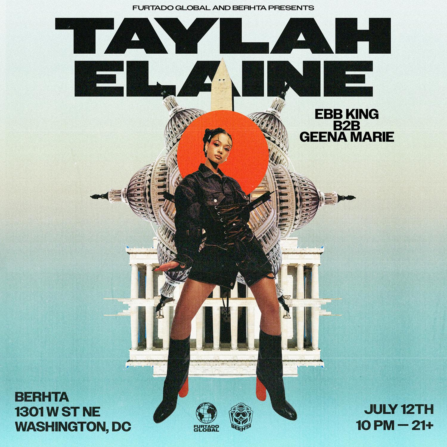 Taylah Elaine With Ebb King B2B Geena Marie At Berhta