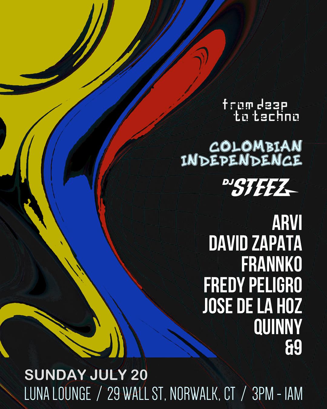 From Deep To Techno Colombian Independence