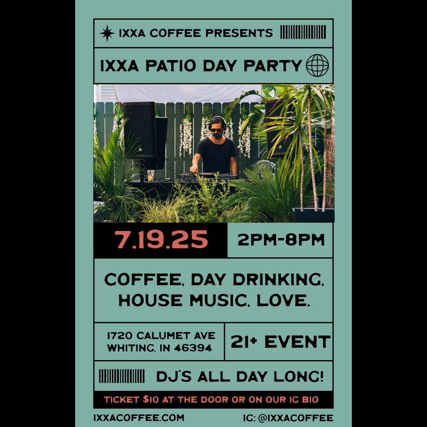 Ixxa Patio Day Party