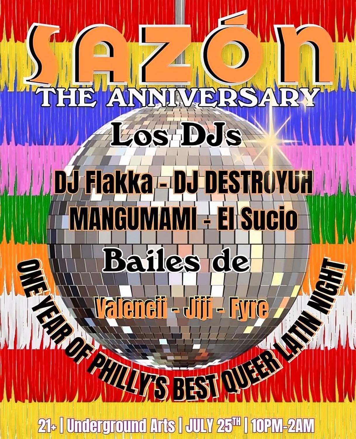 Sazón: The Anniversary