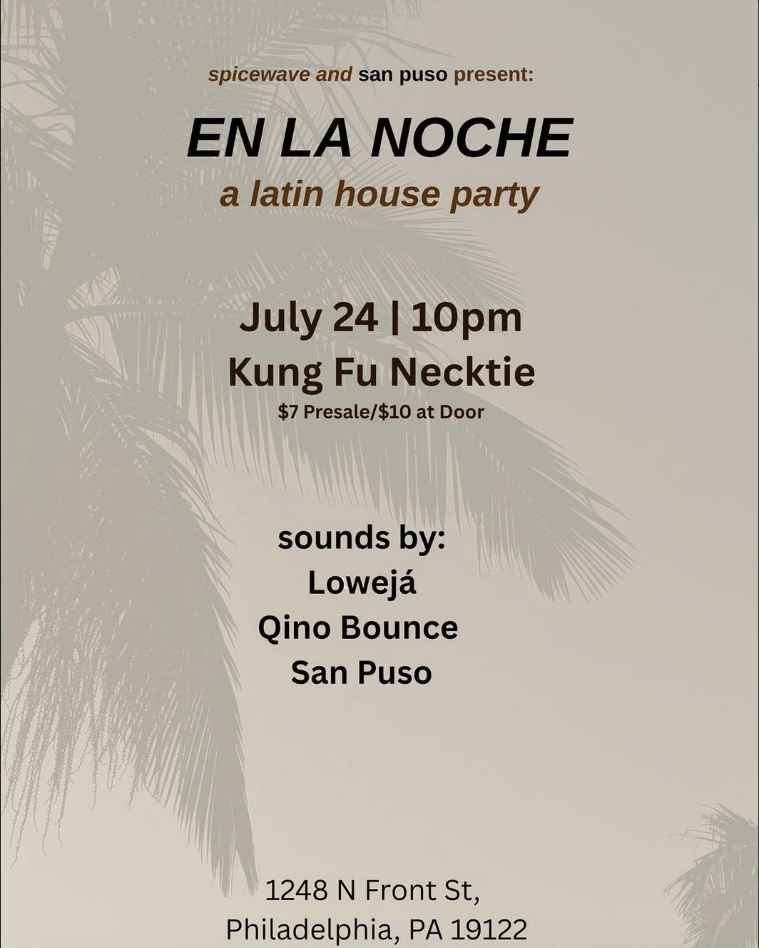 Spicewave & San Puso: En La Noche