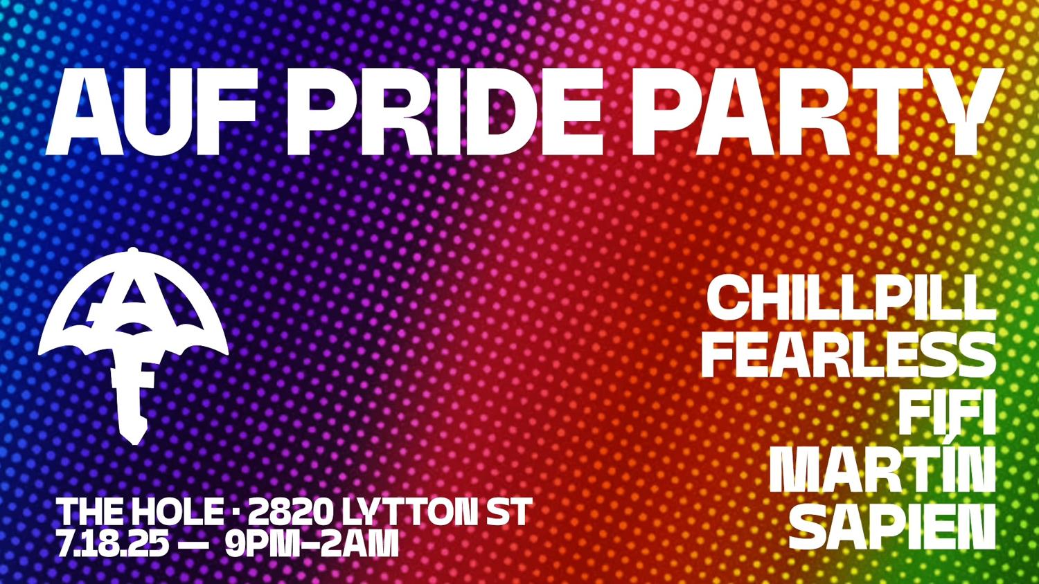 Auf Pride Party