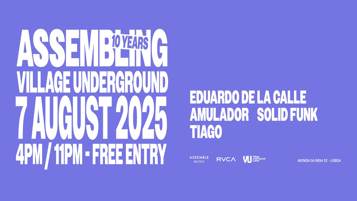 Assembling 10 Years With Eduardo De La Calle
