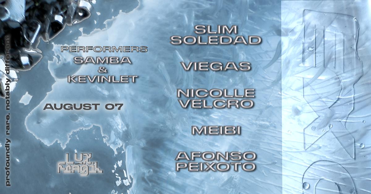 Exotika: Slim Soledad, Viegas, Nicolle Velcro, Meibi, Afonso Peixoto