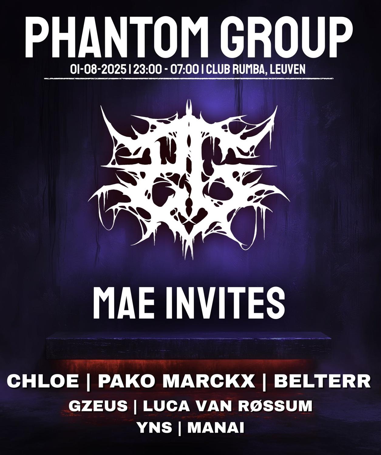 Phantom Group // Mae Invites