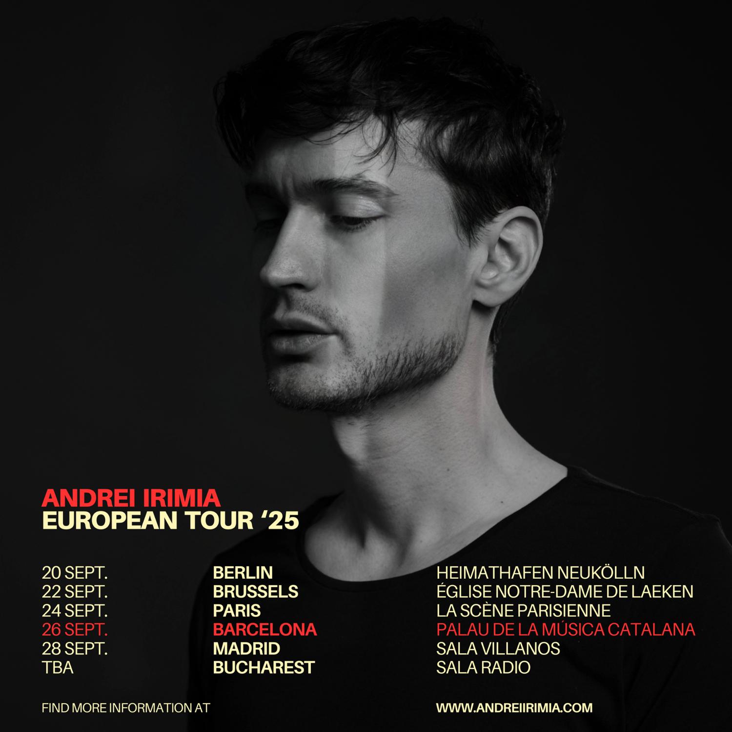 Andrei Irimia - Live In Barcelona - European Tour '25