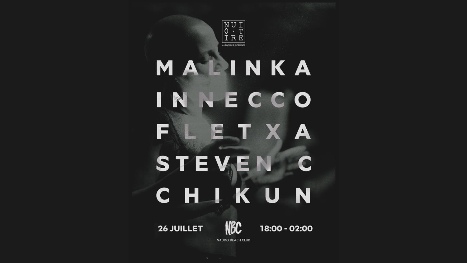 Nuit Noire X Naudo Beach Club 26.07