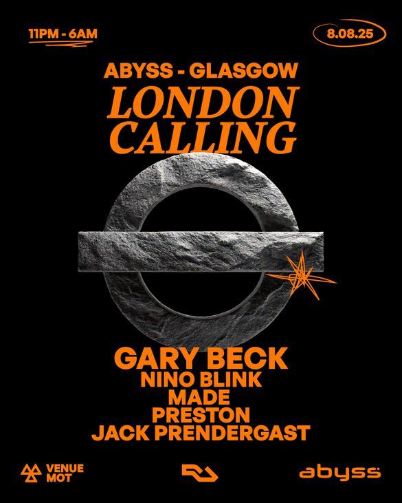 Abyss: Gary Beck + Guests. Venue M.O.T (London) 6Am