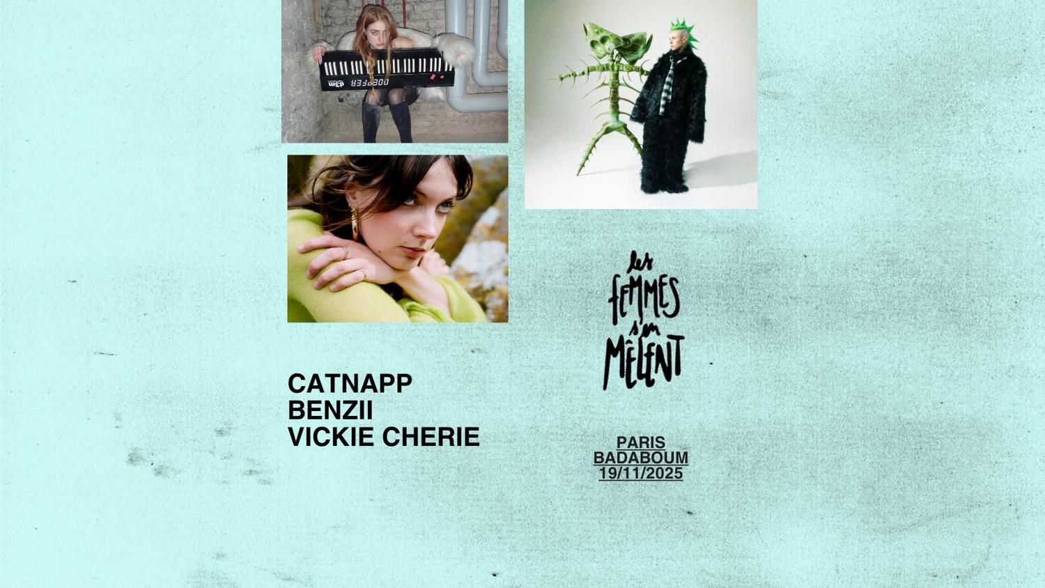 Concert — Lfsm: Catnapp, Benzii, Vicki Cherie