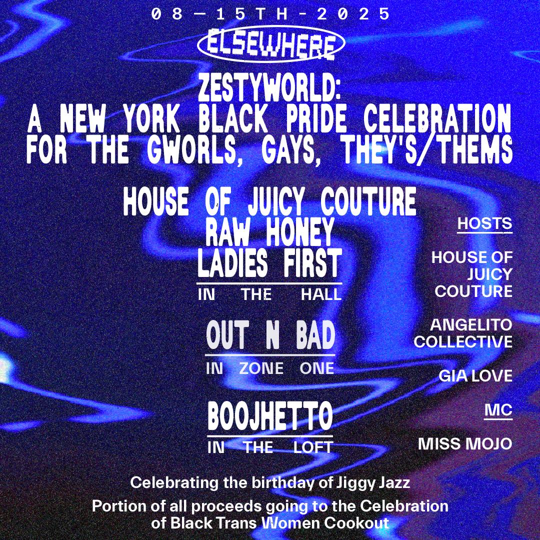Zestyworld - Black Pride Celebration For The Gworls, Gays, And They'S