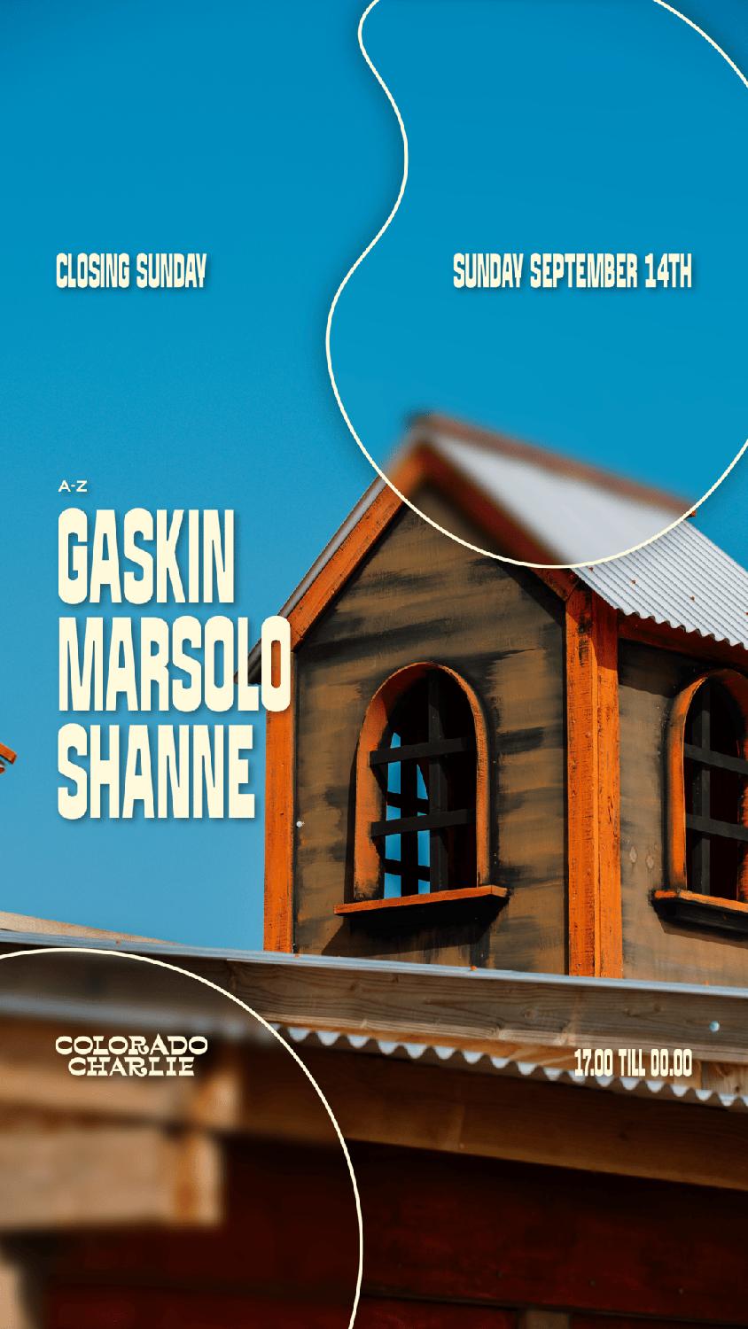 Colorado Charlie - Closing Sunday With Gaskin, Marsolo, Shanne