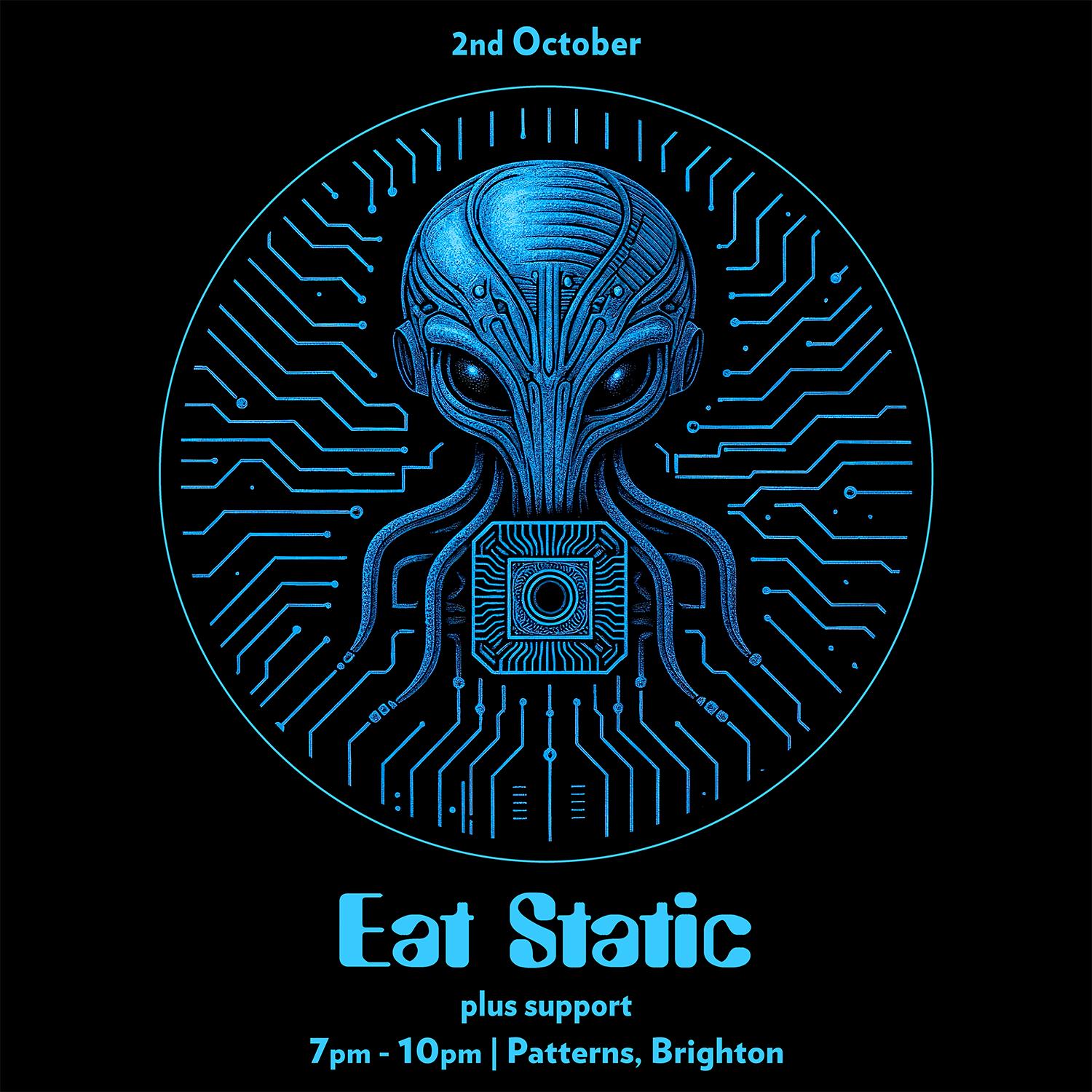 Eat Static Live - Brighton