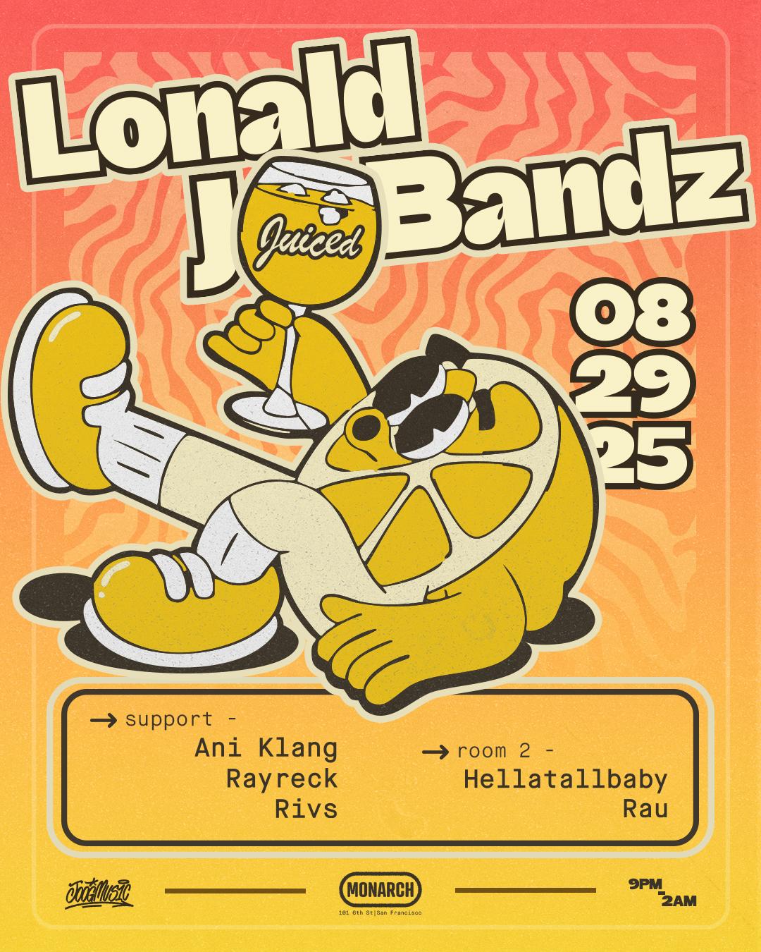 Juiced: Lonald J. Bandz, Rayreck, Ani