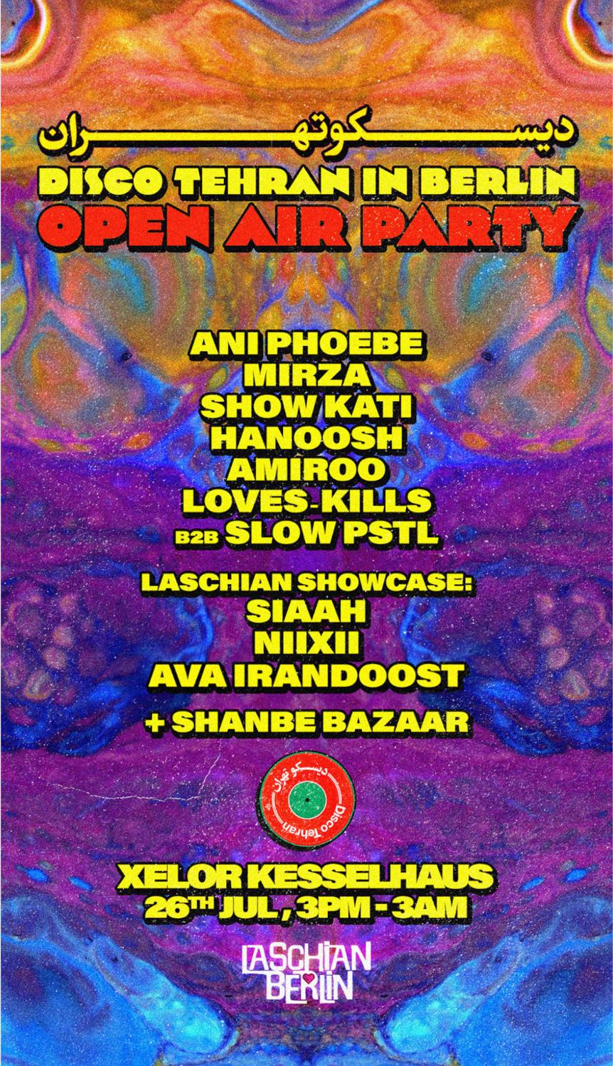 Disco Tehran - Open Air Party In Berlin