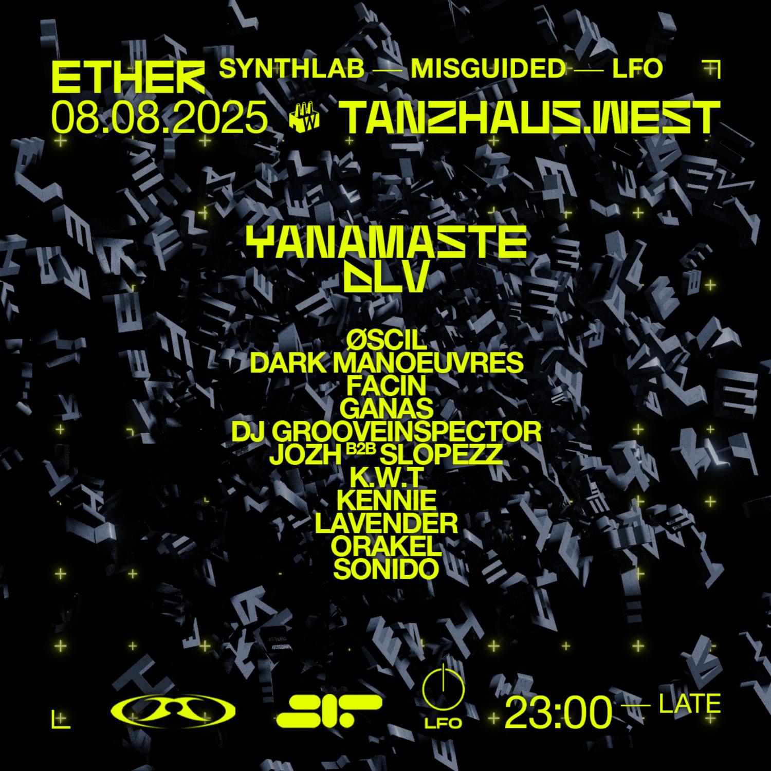 Synthlab X Misguided X Lfo: Ether V1 With Yanamaste & Dlv