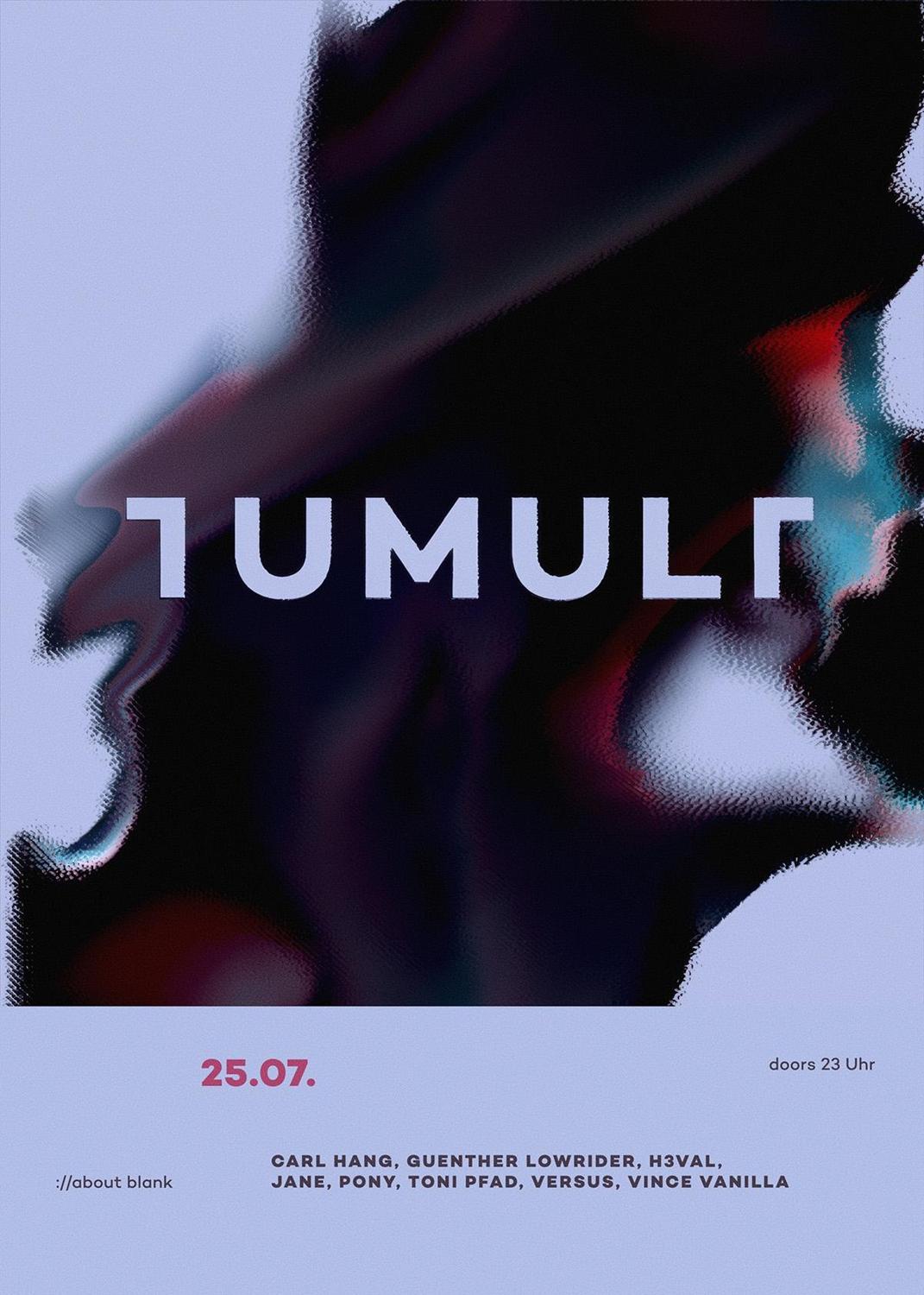 Tumult W/ Versus, Jane, Carl Hang, Pony, Vince Vanilla, Toni Pfad