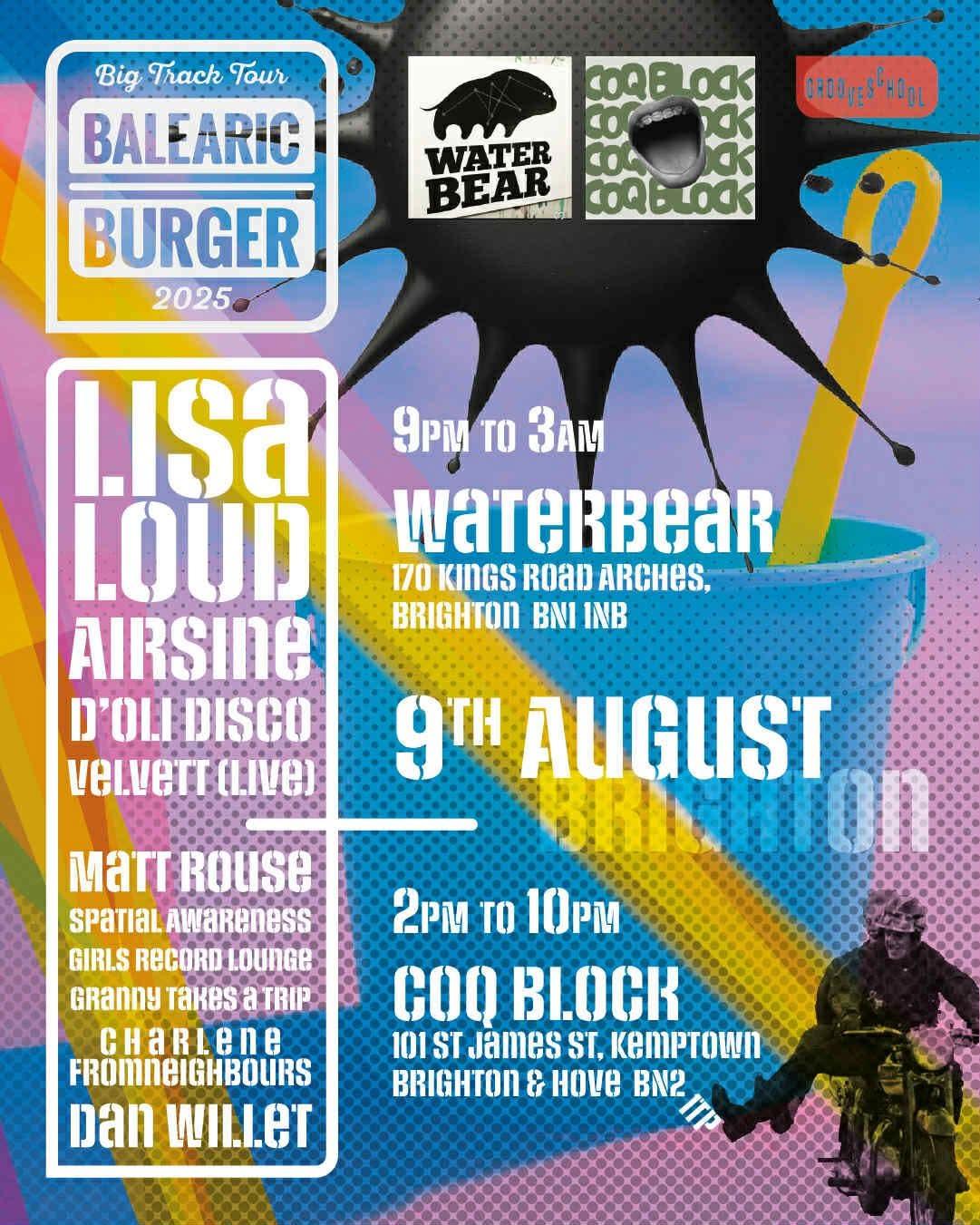 Balearic Burger Brighton (Pre-Party)