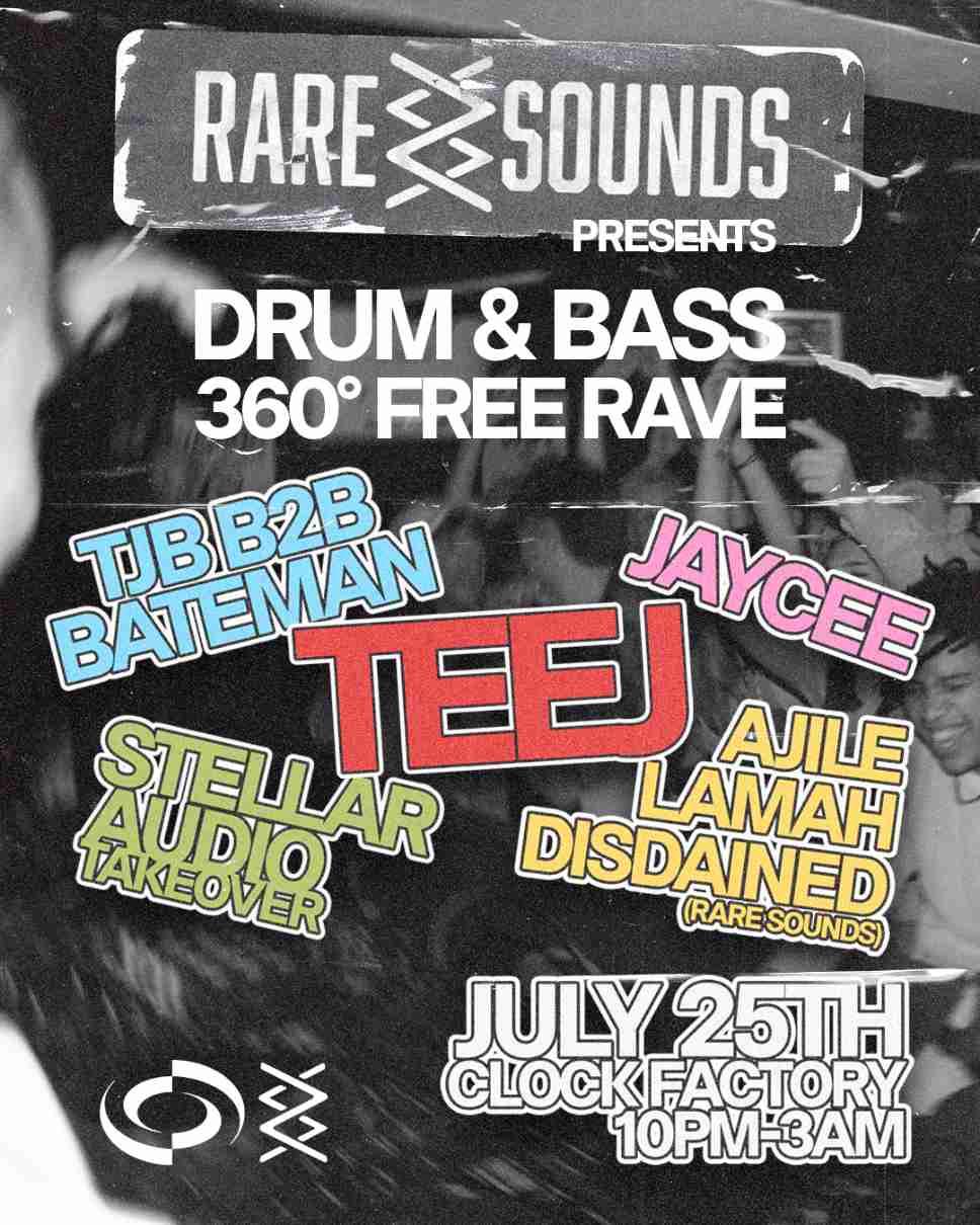 Rare Sounds: Dnb 360° Free Rave W/Teej [Bristol]