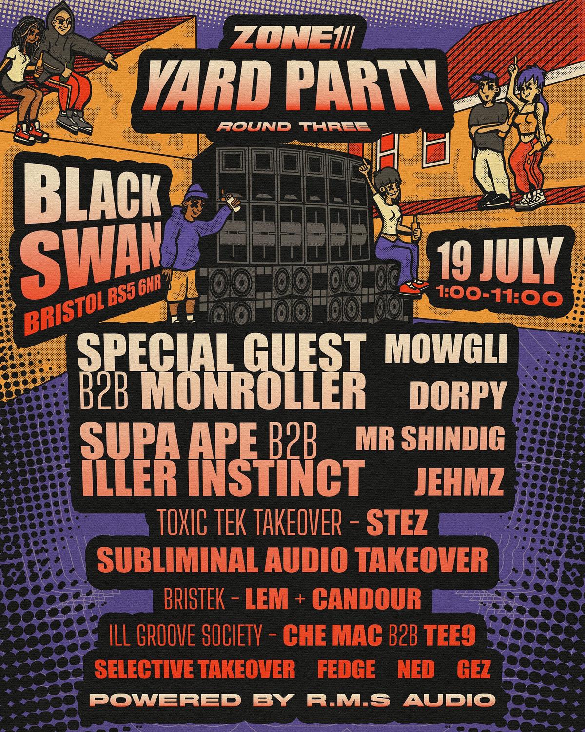 Zone 1 - W/Rms Soundsystem - The Last Black Swan (2025)