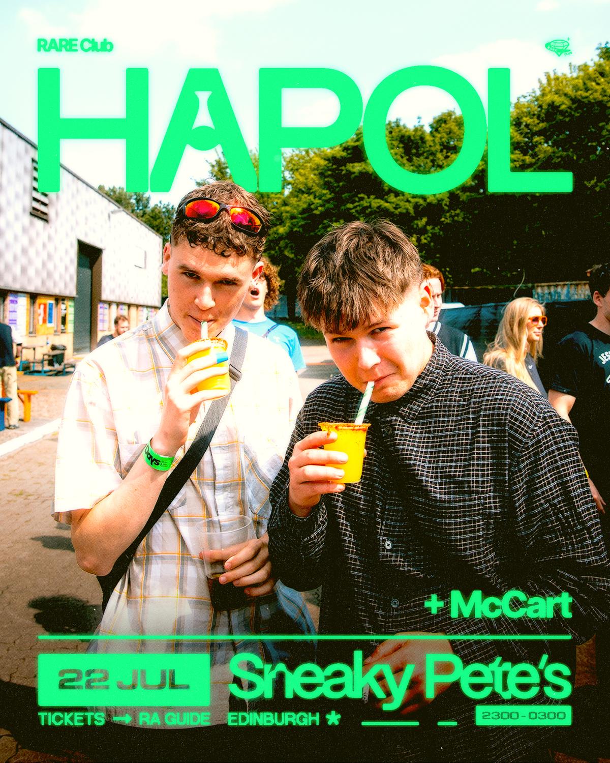 Rare Club // Hapol Invites Mccart