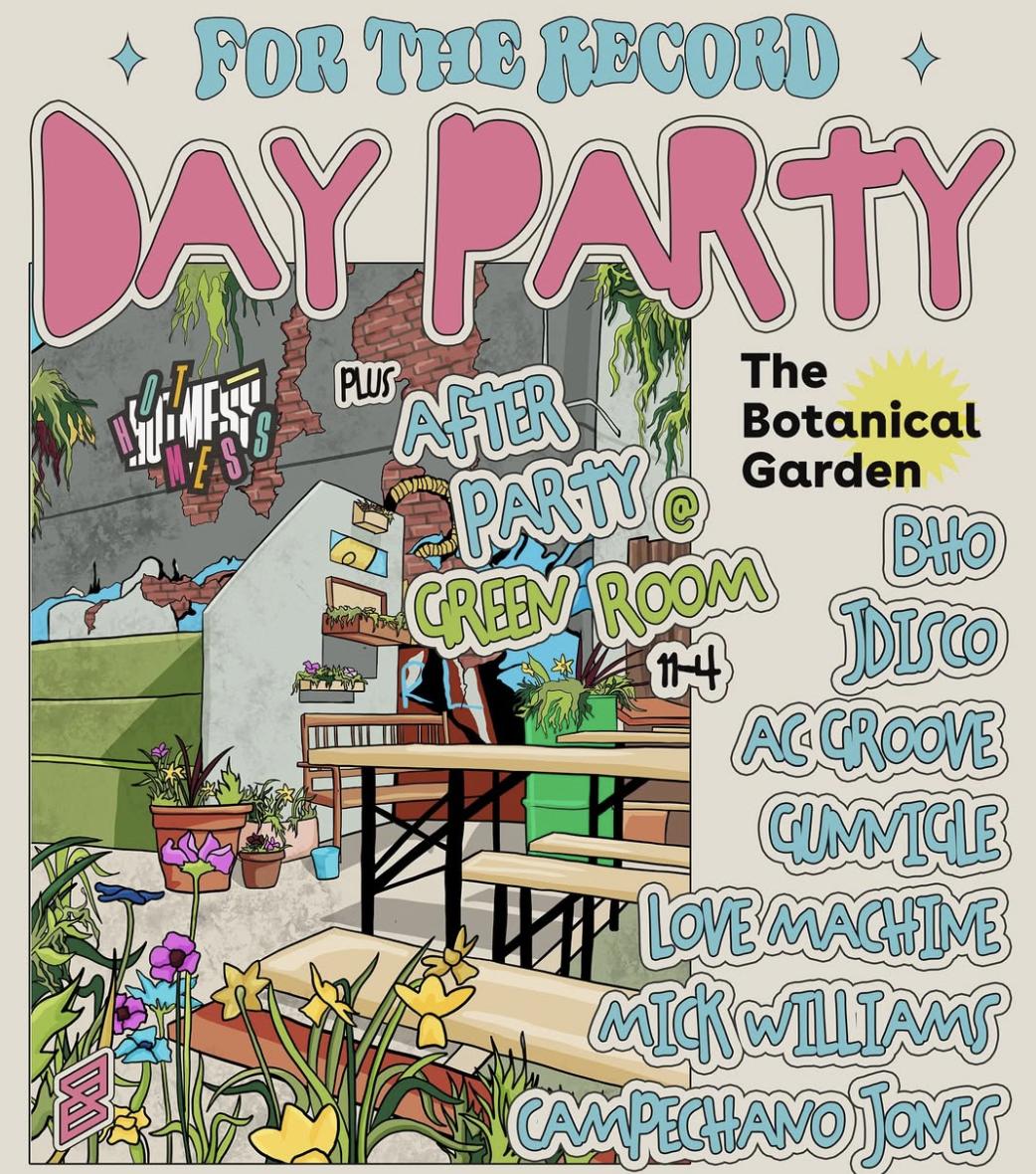 For The Record Day Party: Botanical Garden