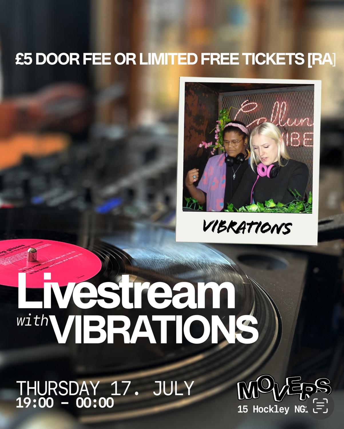 Livestream With Vibrations