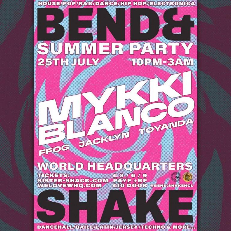 Bend&Shake - Mykki Blanco