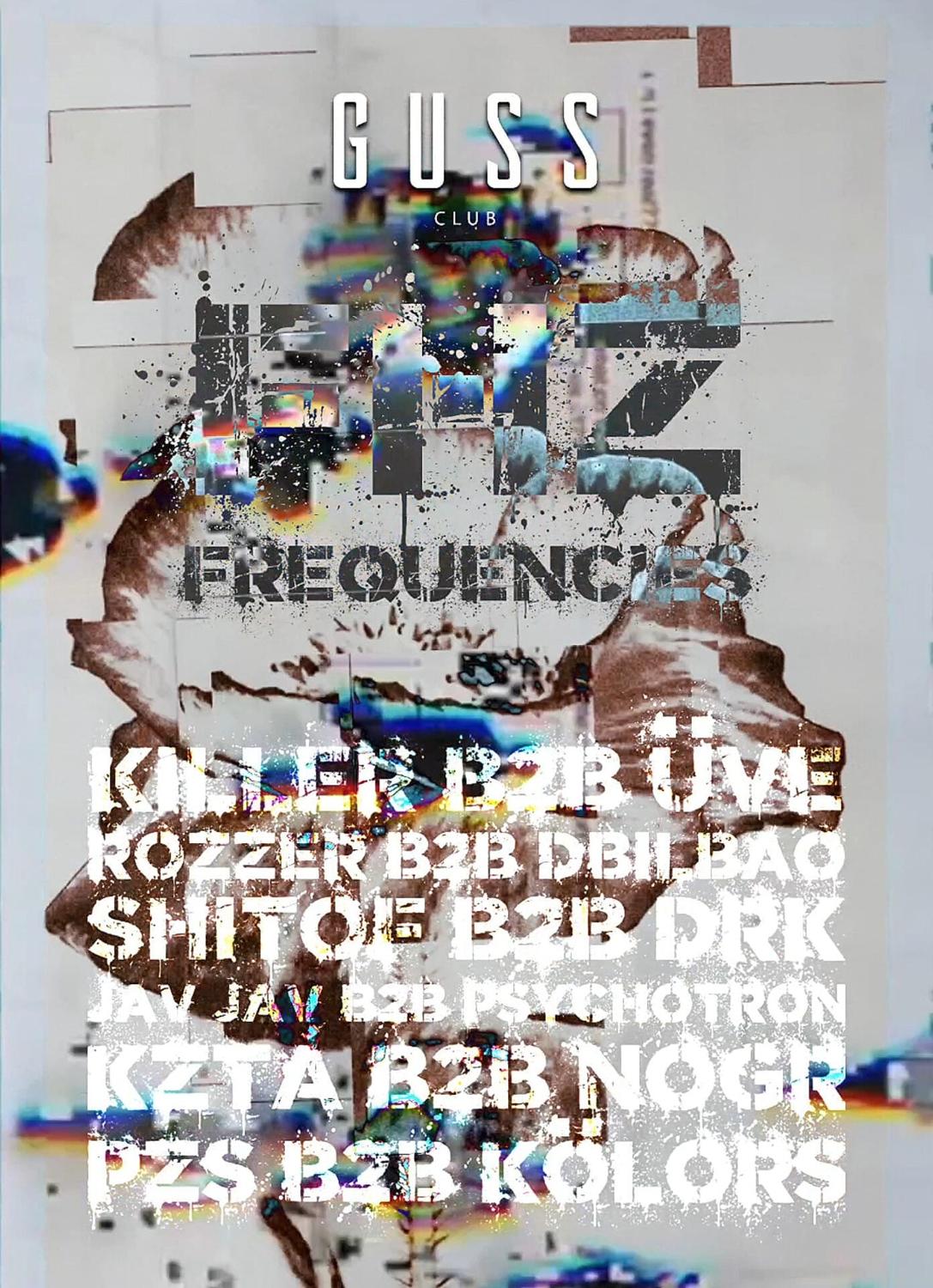 Frequencies Fhz X