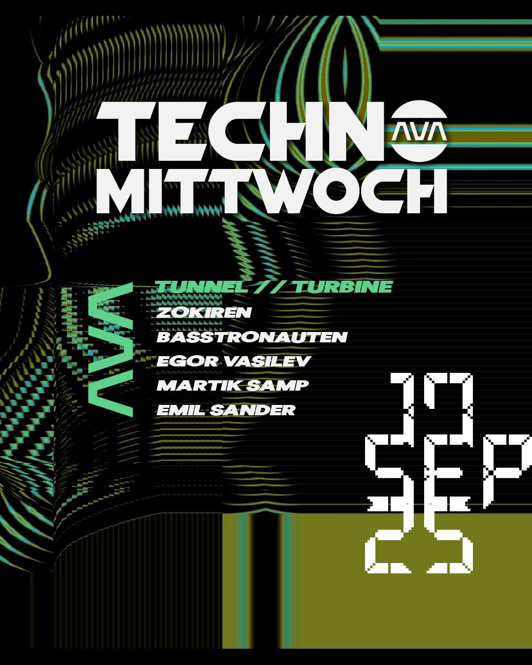 Techno Mittwoch: Tunnel/Turbine