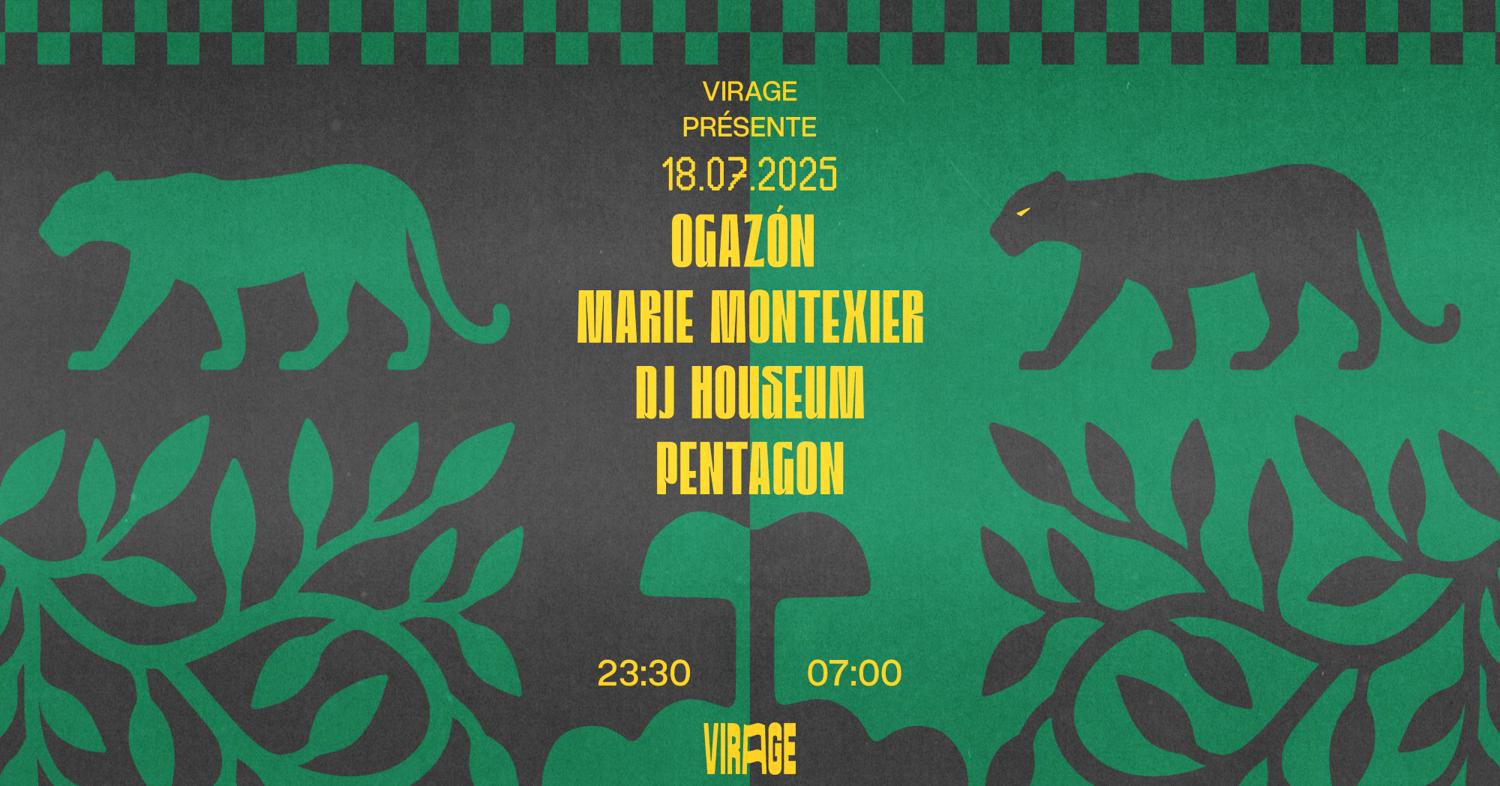 Houseum: Ogazón, Marie Montexier, Dj Houseum, Pentagon