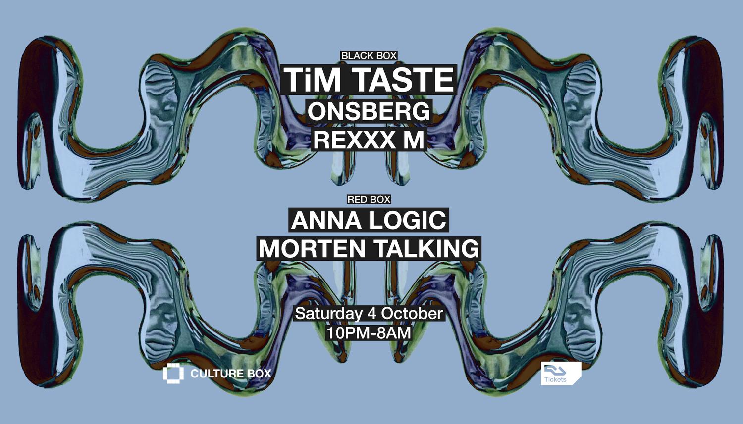 Tim Taste / Onsberg / Rexxx M / Anna Logic / Morten Talking