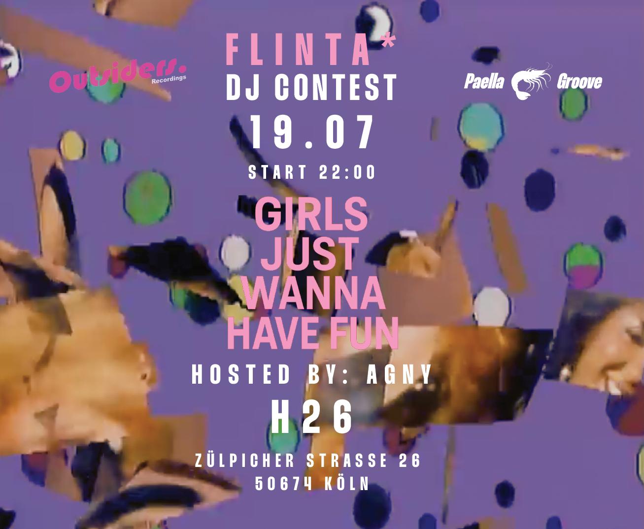 Flinta* Dj Contest - Girls Just Wanna Have Fun'