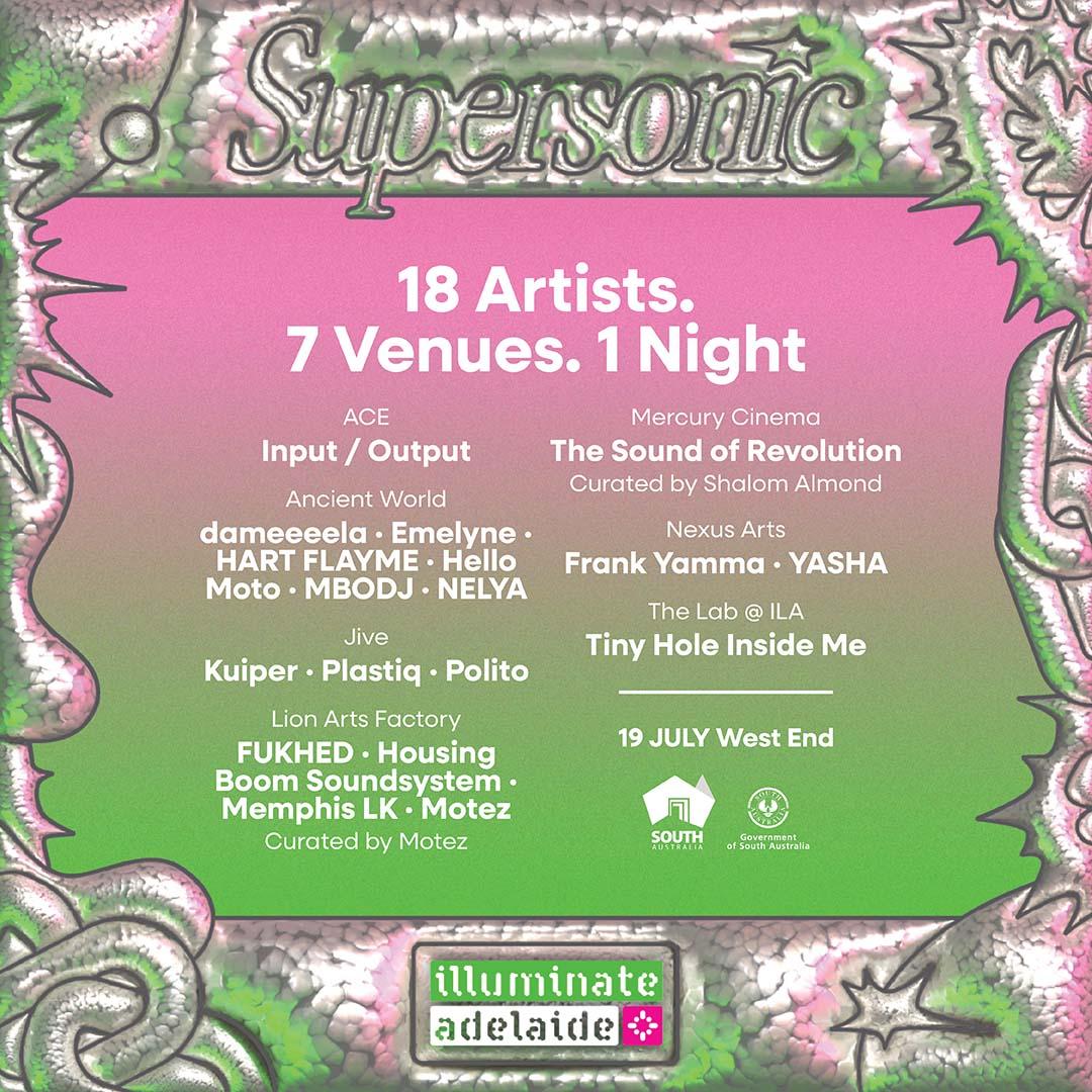 Supersonic | Illuminate Adelaide